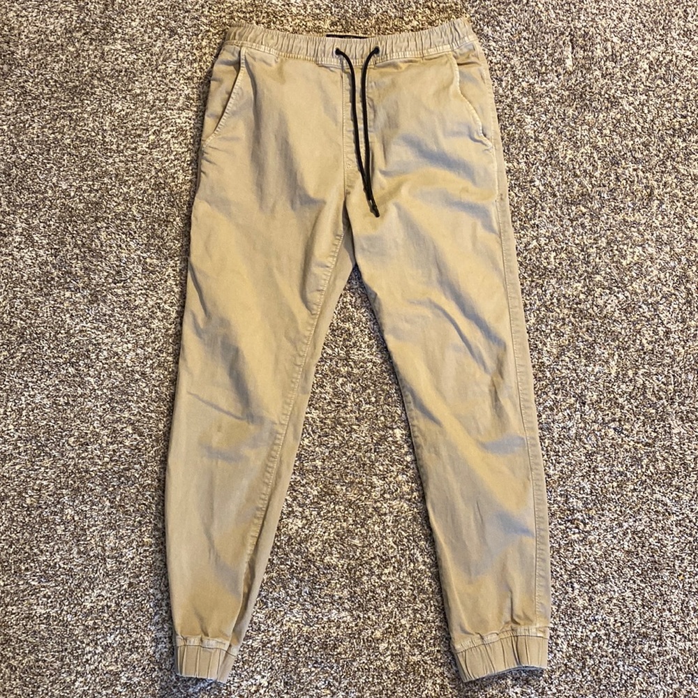 American eagle active flex jogger khakis